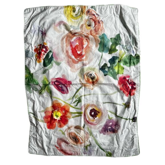 2 Southern Living Pillow Shams With Floral & Geometric Patterns 20x26 - Picture 3 of 10